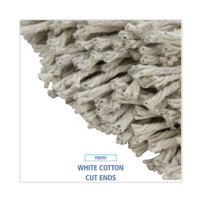 Boardwalk Cut-End Wet Mop Head, Cotton