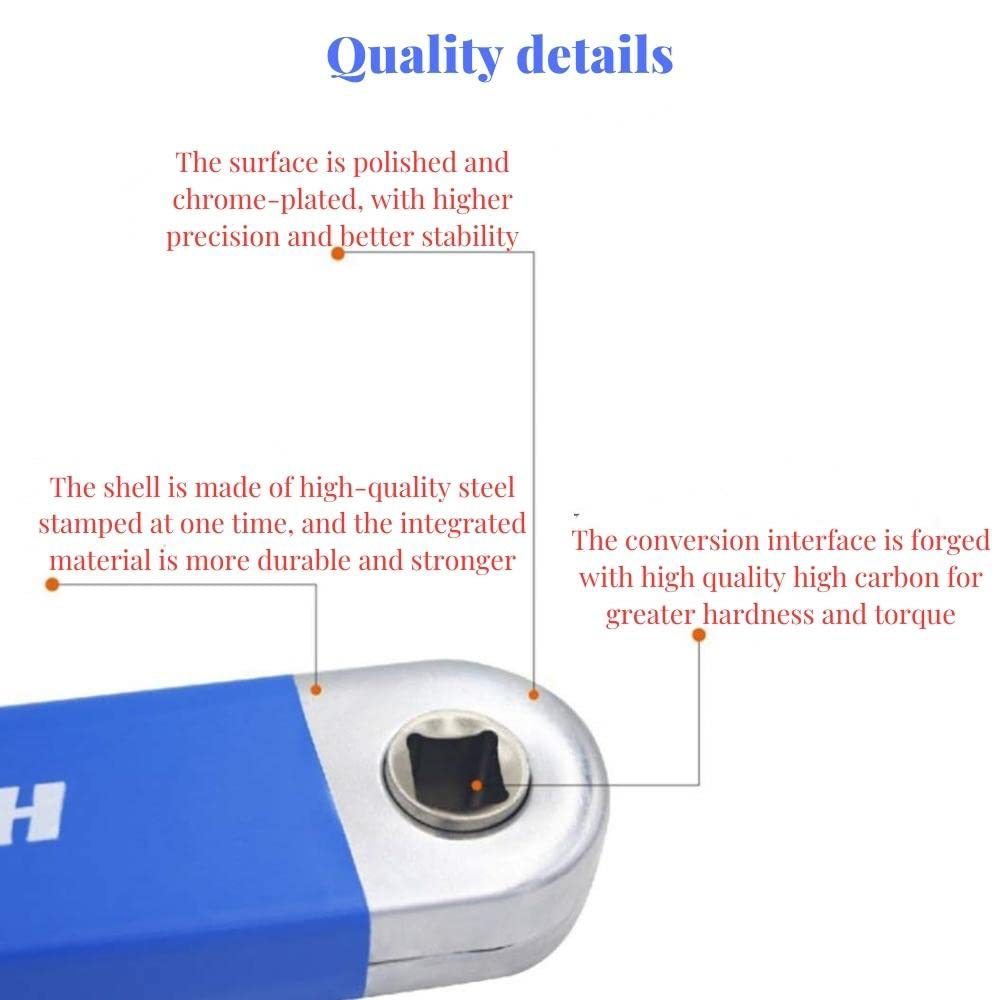 Multi-function Lengthened Wrench For Machine Maintenance